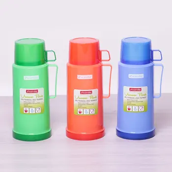 

Thermos 1000 ml plastic with glass flask (2 cups) Kamille, kml-2072