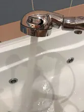 Shower-Head Stop-Button Rotating Water-Pressure Adjustable Degrees 360 with 3-Mode