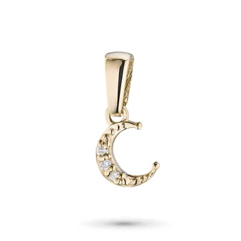 

Pendant made of yellow gold with diamond e0301pd04202791