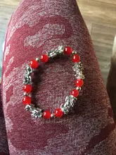 Pulsera de cuentas de obsidiana Feng Shui para mujer, brazalete de plata de Color Pixiu, encanto de unicornio, riqueza de la suerte, joyería a la moda, proverbios de palabra