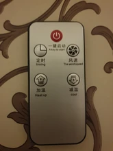 Calentador eléctrico para espacios, miniventilador portátil de montaje en pared para hogar, oficina, escritorio, calentador de aire caliente, silencioso, remoto, termostato de calor rápido