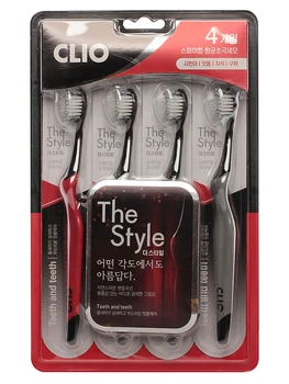

CLIO The Style Toothbrush 4pc