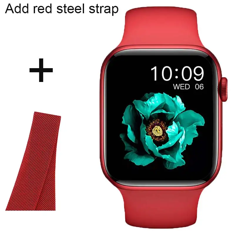 IWO Smart Watch Men Series 7 Wireless Charge Smartwatch Women Heart Rate Watches Bluetooth Call Fitness Tracker For Android IOS 