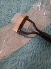 Separador de Peine de pestañas negro, maquillaje, rímel, rizador de pestañas, peine, cepillo de cejas, herramienta de aseo, herramienta AR1