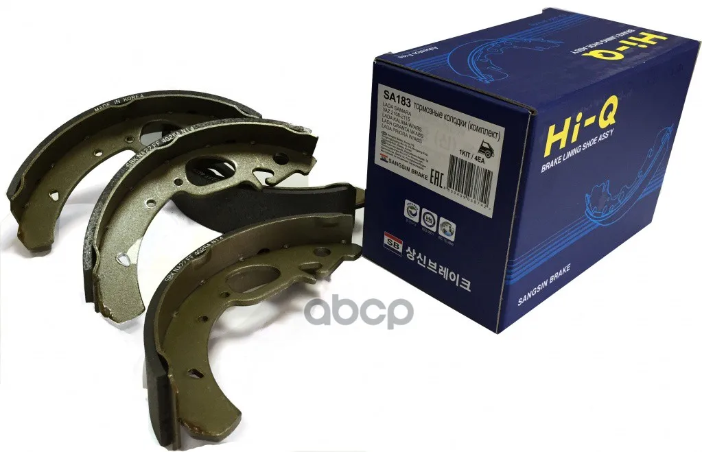 Sa183_колодки Барабанные! Lada Samara 1.1-1.5 85/110-112/Kalina/Priora 1.5 95 Sangsin Brake Sa183 Sangsin brake арт. SA183