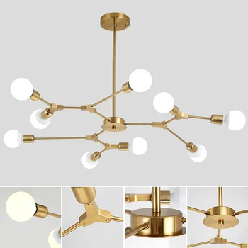 

CETANT Modern Ceiling Chandelier Tree Shape Creative Design Modern Decor Pendant Lamp For Living Room Bedroom kitcherchandelier