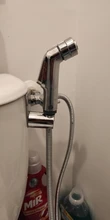 Faucet Hose Tank-Hooked-Holder Shower-Sprayer T-Adapter Bidet Toilet Bathroom Brass Easy-Install