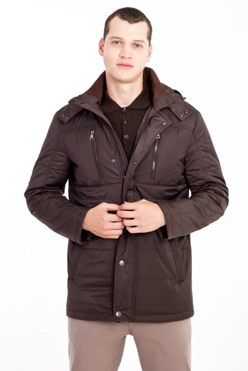 Kigili мужская одежда осень-зима Теплое повседневное пальто Высокое качество скрепленные пальто Сделано в Турции самое необходимое мужская шерстяная куртка