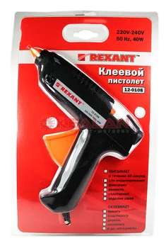 

Rexant 12-0108 glue gun, 40 W.