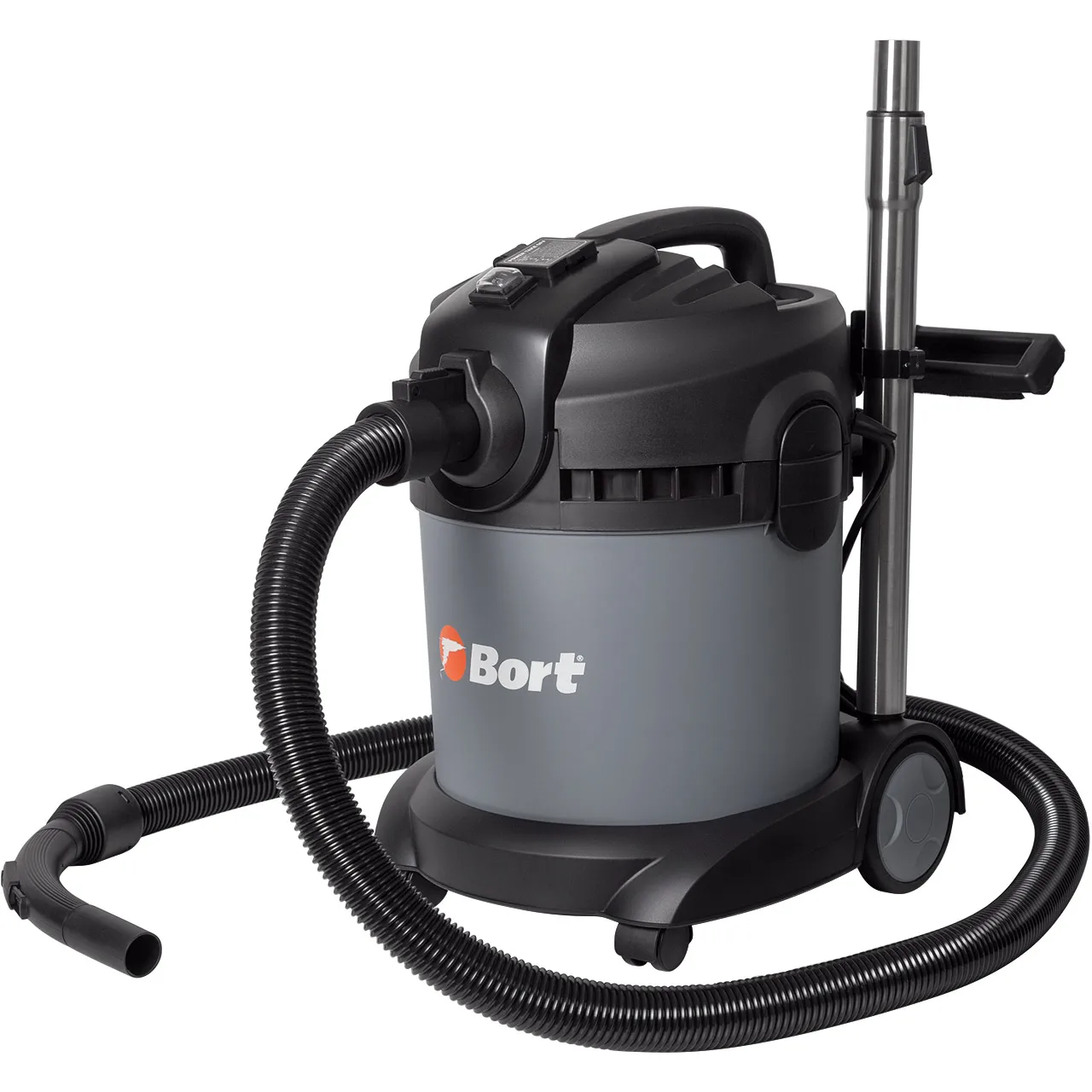 Пылесос для сухой и влажной уборки Bort BAX-1520-Smart Clean (Мощность 1400 Вт, бак 20 л, розетка для инструмента)