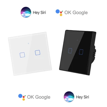 

Smart Home Light Apple Homekit Compatible TX 433MHz Switch WiFi Automation Remote Touch 433MHz Siri Google Assistant ON OFF iot