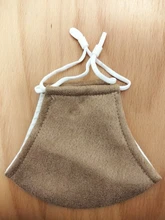 Mascarilla gruesa de invierno para adultos, máscara facial reutilizable, ajustable, a prueba de viento, de doble capa