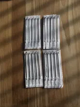 Agujas de tatuaje de acero inoxidable 20 piezas, Aguja esterilizada de tatuaje profesional, 1/3/5/7/9/11/13RL
