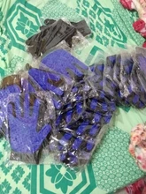 Guantes de aseo para mascotas, accesorios para el cabello para perros, peluquería de mascotas, rojo, azul, verde, rosa