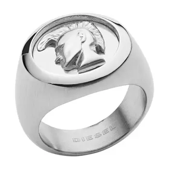 

Man Ring DIESEL TIME FRAMES DX1211 ACCIAO