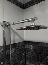 Bracket-Bar Shower-Head-Holder Fixed-Pipe Wall-Mounted Bathroom Chrome G1/2