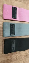 Bandas de resistencia para glúteos, gomas de tela para ejercicio, antideslizantes, para cadera, piernas, muslos, sentadillas profundas