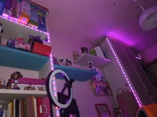 Led-Strip-Light Power-Adapter Music-Controller Bluetooth Flexible 2835 Rgb 5050 12V 10M