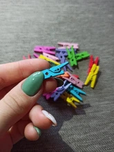 Clips de madera hechos en China, Clips de 25mm, 35mm, 45mm, 60mm y 72mm de Color, pinzas para fotos, pinza de ropa artesanal, Clips de decoración para escuela y oficina