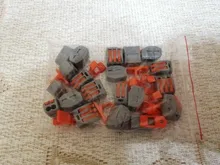 Miniconectores de Cable rápido, Conector de cableado de empalme de resorte compacto Universal, PCT-2123458 de bloque de Terminal de empuje