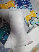 [Simfamily] 6 uds pañal + 6 uds insertar pañal de tela lavable cubierta de pañal ajustable reutilizable de tela pañales disponibles cubierta de pañal