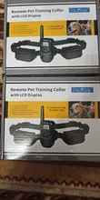 Dog-Collar No-Shock Electronic Petrainer Remote-Control 998D-1 with Lcd-Display