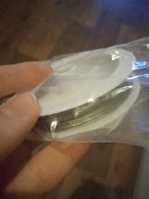 Alambre de acero inoxidable resistente, alambre para bisutería de cola de tigre para fabricación de joyas, 0,3/0,45/0,5/0,6mm, 1 rollo