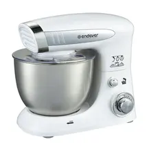 Миксер Endever Sigma-19(Мощность 1000 Вт, чаша из нержавеющей стали 4 л, 6 скоростей, 3 насадки