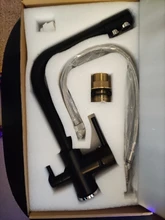 FLG-grifos de cocina con filtro, mezclador montado en cubierta, rotación 360, con funciones de purificación de agua, mezclador, grúa para fregadero de cocina