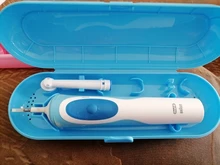 Caja de cepillo de dientes eléctrico, caja de cepillo de dientes segura para exteriores, almacenamiento de cepillos de dientes para acampar, Oral B (solo caja de viaje)