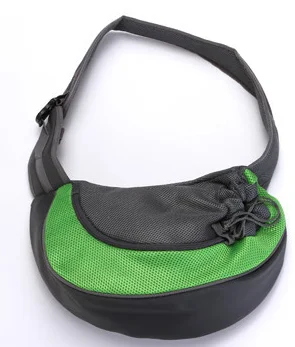 Green Переноска для домашних животных, кошек, щенков, маленьких животных, собак, переноска, передняя сетка, дорожная сумка, сумка на плечо, рюкзак, аксессуары для собак - Цвет: Green