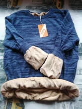 Suéter de lana y algodón para hombre, Jersey informal, Vintage, de colores combinados, cuello redondo de moda, Jacquard grueso y cálido