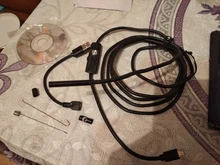 1m 2m 5m 10m Semi-rígido Cámara endoscopio USB 5,5 MM IP67 impermeable cámara de serpiente con 6 Led Windows Macbook PC Android endoscopio