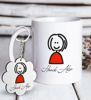 

Personalized Garbage Women White Mug and Keychain Gift Set Reliable Quality Cost Effective Gift Drink Solid