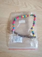 Loro mascota de madera Natural, columpio colorido, juguete de aves, Pinzón, periquito, cacatúa, pájaro amoroso, periquito, loro, jaula, Juguetes