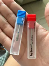 HYTOOS-brocas de diamante para uñas, 25 tipos, cortadores para manicura, rotativa de 3/32 pulgadas