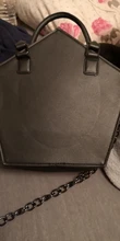 Handbag Women Shoulder-Bag Star Black Pentagram Gothic High-Quality Chain Soft JIEROTYX