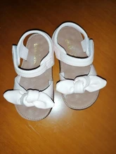 Zapatos antideslizantes informales con nudo de mariposa para bebé, sandalias de playa con punta abierta de princesa, para niño pequeño, Chico, Verano