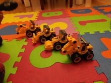 Tuerca de desmontaje para niños, camión de bloques de construcción, Bulldozer, tornillo, herramienta creativa, juguetes educativos, modelo de coche