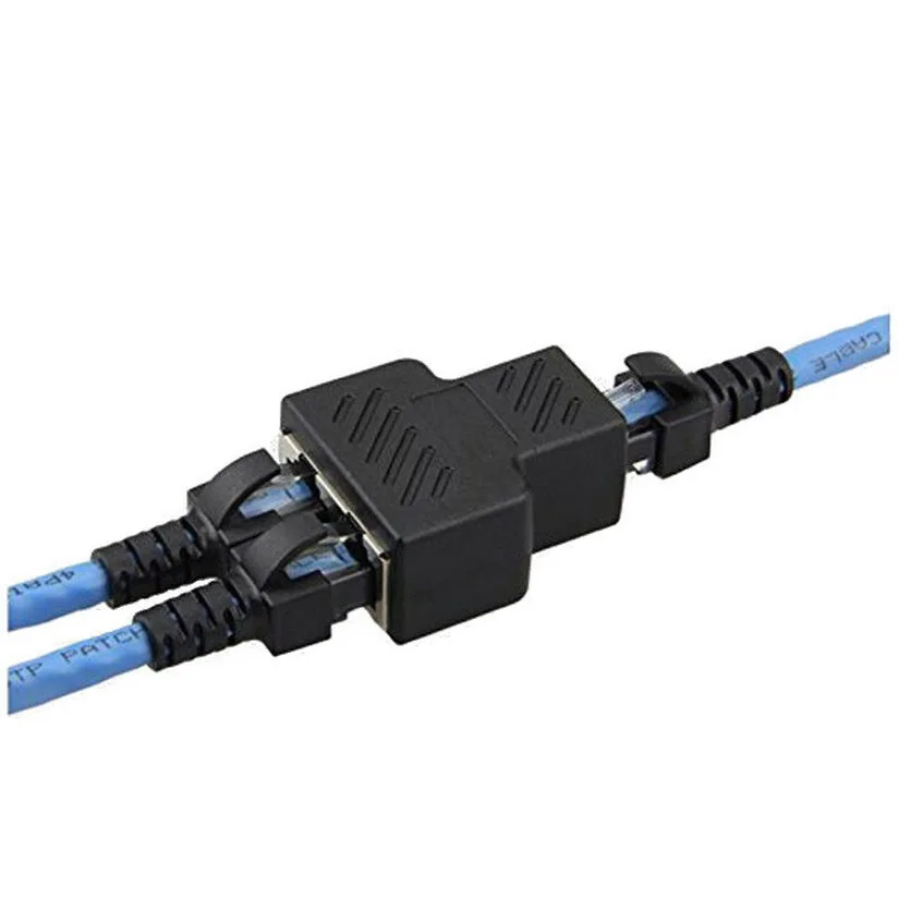 Разветвитель kphrtek RJ45 1 шт. адаптер на 2 способа двойной женский порт CAT5/6/7 кабель