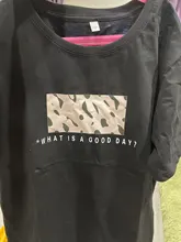 T-Shirt Female Tops Tees Short-Sleeve Cool Harajuku Leopard-Print Hirsionsan O-Neck Spring Summer