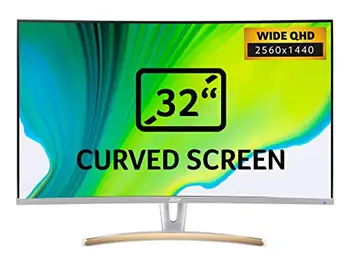 

Acer ED323QUR A - Monitor, color White