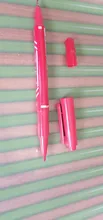 Rotulador de tatuaje permanente para maquillaje, herramienta trazadora fina de Microblading para cejas, negro/rojo/azul, marcador de Piercing opcional, suministro de posición
