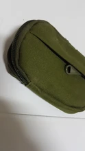 Mini cartera táctica para hombre, Bolso pequeño para llave de bolsillo, dinero, resistente al agua, portátil EDC, bolsa de cintura para caza al aire libre, nailon