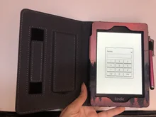 BOZHUORUI-funda para Kindle Paperwhite, 10. ª generación-2018, compatible con todas las generaciones de papel, con soporte plegable, correa de mano, sueño y despertador