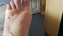 1 par de silicona Protector del dedo del pie protección de los pies de Ballet zapatos de tacón alto del Hallux Valgus protectora de Gel Protector herramienta de cuidado de masajes almohadilla del dedo del pie