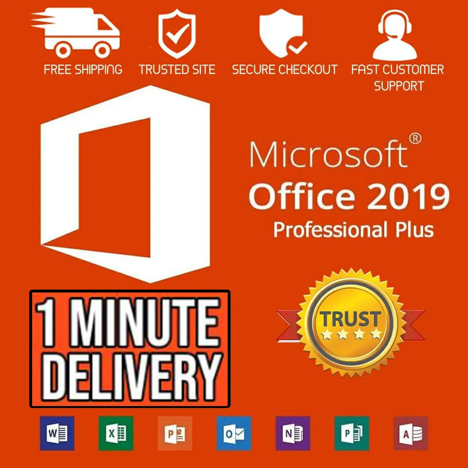 La Oficina Pro Plus 2019 de clave de producto