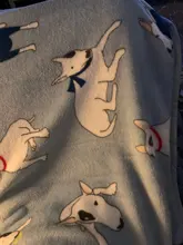 Blankets Bed-Mats Bed-Cover House Sofa Dogs Bed Fleece BULLTERRIER Bulldog Cats Soft
