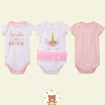 

Bobo Leader Hudson Baby Luvable Friends Top quality 100% Cotton Rompers toddler Girls jumpsuit 0-12M newborn set 3pcs