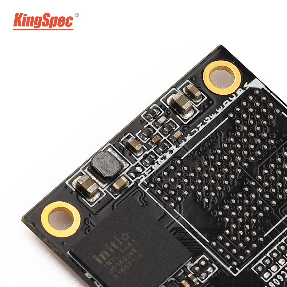 KingSpec, половина размера, mSATA SSD, 120 ГБ, 128 ГБ, SATA 3, внутренний SSD, жесткий диск, твердотельный диск, мини SATA для ноутбука, ssd, ПК, настольный компьютер